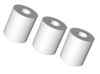 Creacam Lot de 3 rouleaux de papier blanc pour appareils photo à impression  numérique Creacam Instant Print pour enfants